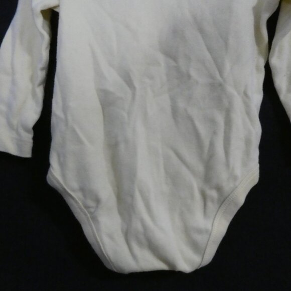 JOE FRESH - Baby | 18-24 months | Yellow Long Sleeve Bodysuit | Snap Bottom - Picture 13 of 15